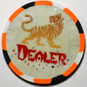 Tiger Palace Dealer Button