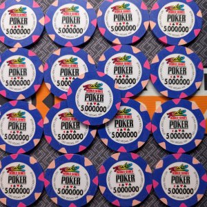 WSOP 5 Million 50mm Chips