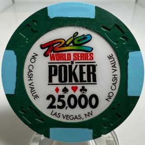 Rio WSOP 25,000