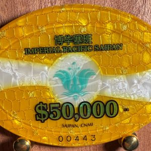 Imperial Pacific Saipan $50,000