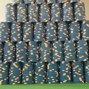 Paulson Blue Chip Casino 25 cent chips