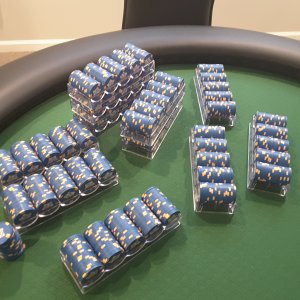 Paulson Blue Chip Casino 25 cent chips