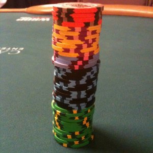 Main Event starting stack