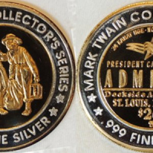 PCA SS Mark Twain Series Huckleberry Finn & Slave