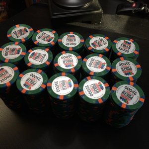 25000 chips