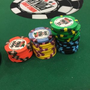 WSOP 2016 Main Event 50k Starting Stack