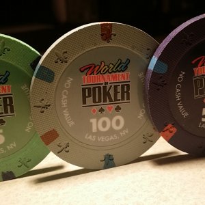 WSOP Tribute Poker Chips - WTOP chips