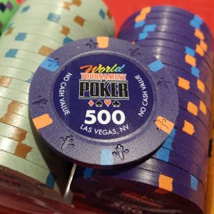 WSOP Tribute Poker Chips - WTOP chips