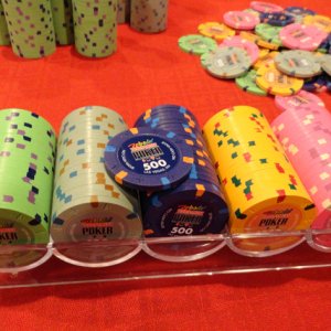WSOP Tribute Poker Chips - WTOP chips