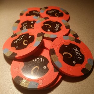 Horseshoe Casino Cleveland Chips - $1000s