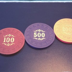 Classic Poker Chips The Hitching Post - Tourney Sample Set