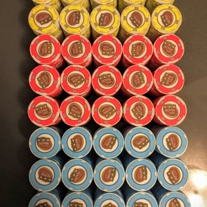 (800) Chipco Royal Yak Cash Set 4