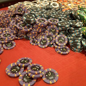 Horseshoe Casino - Cleveland Secondary Poker Chips