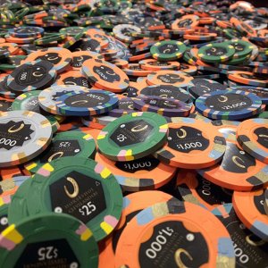 Horseshoe Casino - Cleveland Secondary Poker Chips