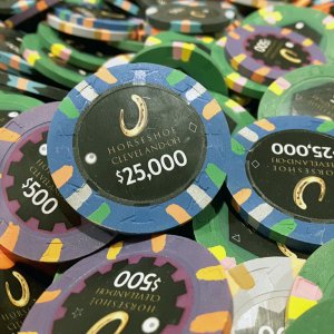 Horseshoe Casino - Cleveland Secondary Poker Chips