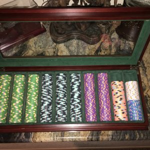 Glass Case Open