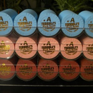 Paulson Terrible's Mark Twain Casino (Lagrange, MO) - Roulette chips set