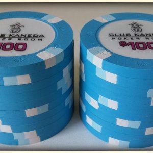 BCC Club Kaneda - Poker Room - (20) $100 chips
