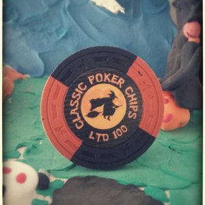 Classic Poker Chips - Halloween chip