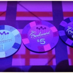 Classic Poker Chips - The Boulevard (Los Angeles)