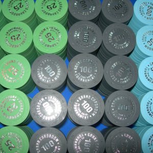 BCC GCR 1000 chips Tounament set