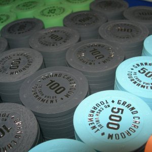 BCC GCR 1000 chips Tounament set