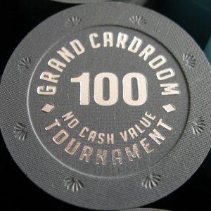BCC GCR 1000 chips Tounament set - 100