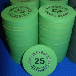 BCC GCR 1000 chips Tounament set - 25
