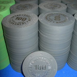 BCC GCR 1000 chips Tounament set - 100