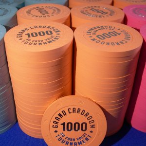 BCC GCR 1000 chips Tounament set - 1000