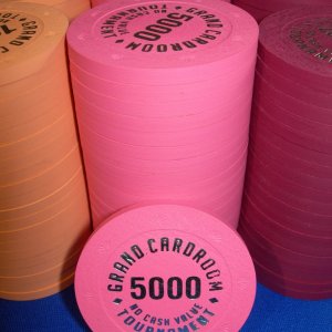 BCC GCR 1000 chips Tounament set - 5000