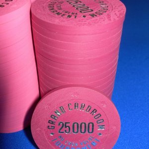 BCC GCR 1000 chips Tounament set - 25000