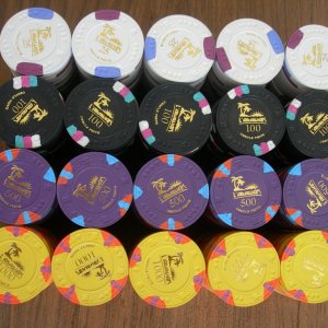 Paulson "L'Arawak" 400 chips Tournament Set