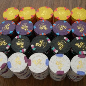Paulson "L'Arawak" 400 chips Tournament Set