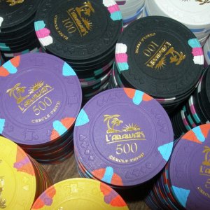 Paulson "L'Arawak" 400 chips Tournament Set