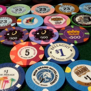 Some new chips for the new collection recently acquired in past month....