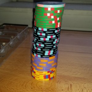 T10000 starting stack with $5 bounty