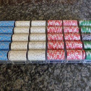 600pc Cash Set Edges - Sold