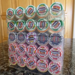 Good 1000pc Cash Set Faces - 1
