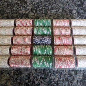 Used 500pc Cash Edges