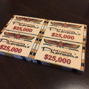 $25,000 Plaques