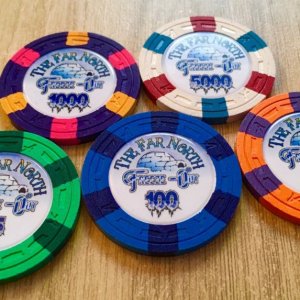 Classic Poker Chips - The Far North - Freeze Out