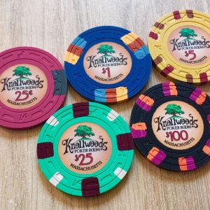 Classic Poker Chips - Knollwoods Poker Room (Massachusetts)