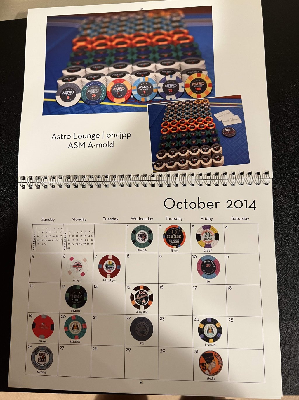 2014 Chiptalk Calendar 11 October.jpg