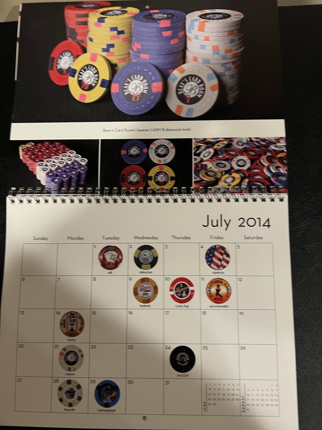 2014 Chiptalk Calendar 8 July.jpg