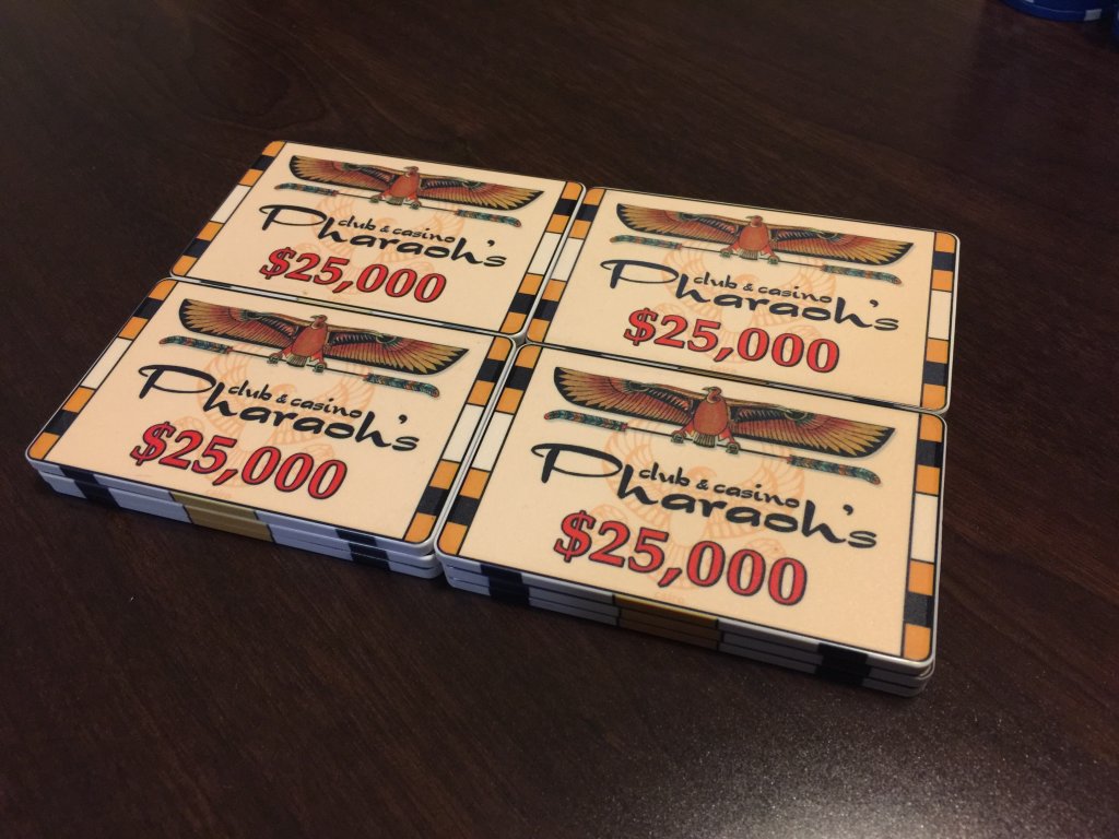 $25,000 Plaques