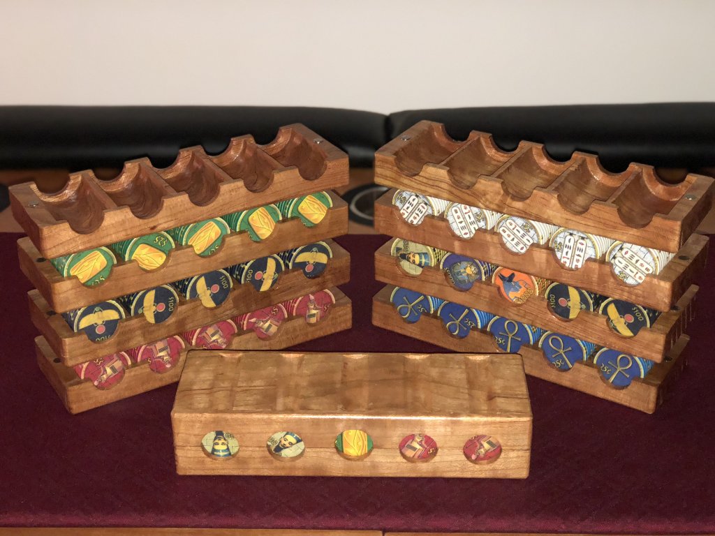 Wooden Poker Chip Trays Free Plan, free woodworking plan to make Poker Chip Trays