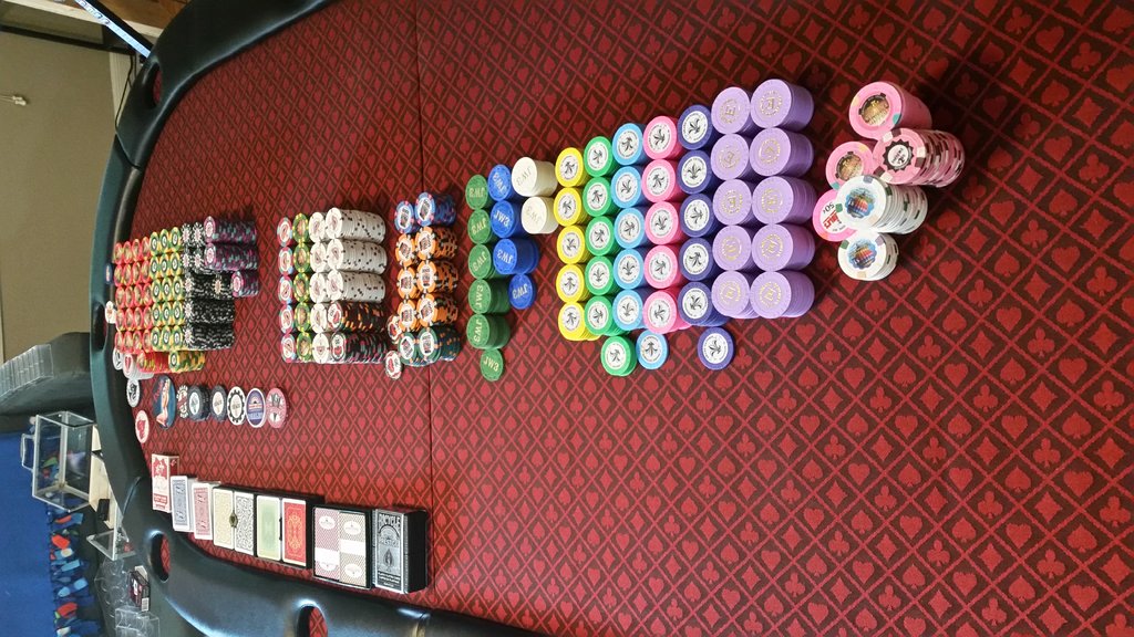 All my playable chips and cards