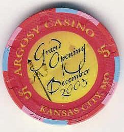Argosy Casino KC MO 5 obverse.jpg