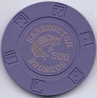 Barrington Broncos Lasered Faux Clay g Purple 500.jpg